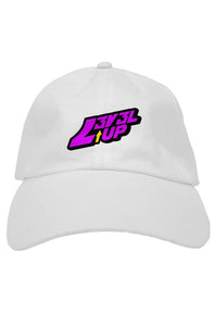 purple n White Dad Hat