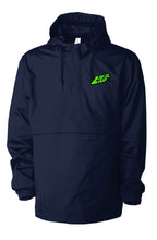 Load image into Gallery viewer, Navy Lv.1 Water Resistant Anorak Jacket
