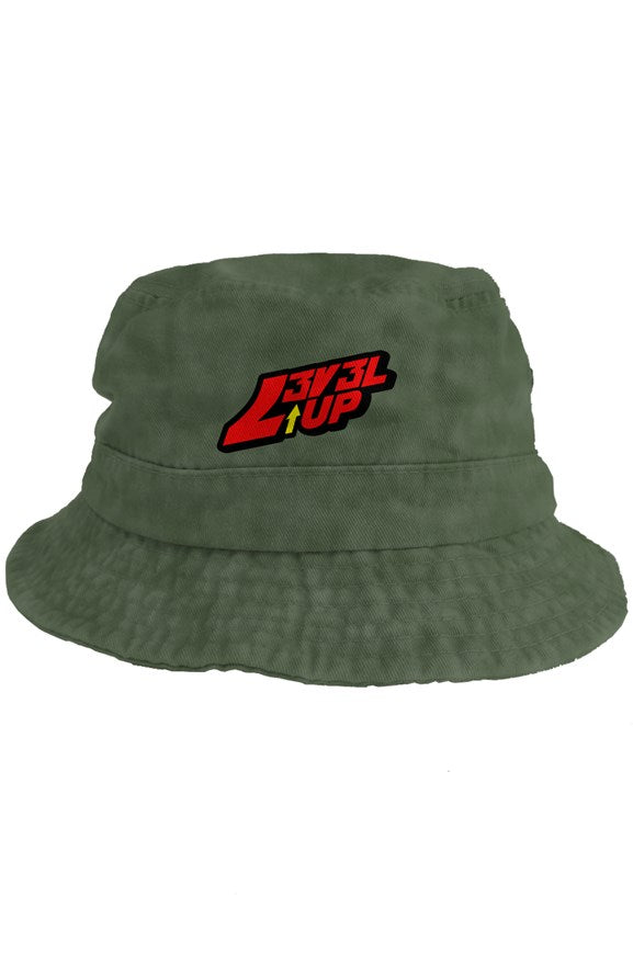 Green N Red Thang Bucket Hat